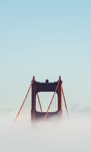 Golden Gate Bridge, San Francisco, USA Wallpaper 1200x2000