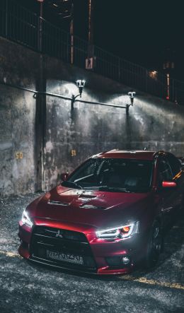 Mitsubishi, sports car Wallpaper 600x1024