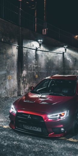 Mitsubishi, sports car Wallpaper 720x1440