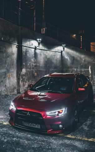 Mitsubishi, sports car Wallpaper 1752x2800