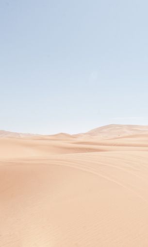 sand dunes, sky Wallpaper 1200x2000