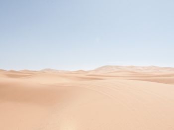 sand dunes, sky Wallpaper 1024x768