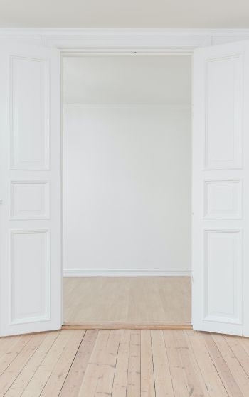white, door Wallpaper 1752x2800