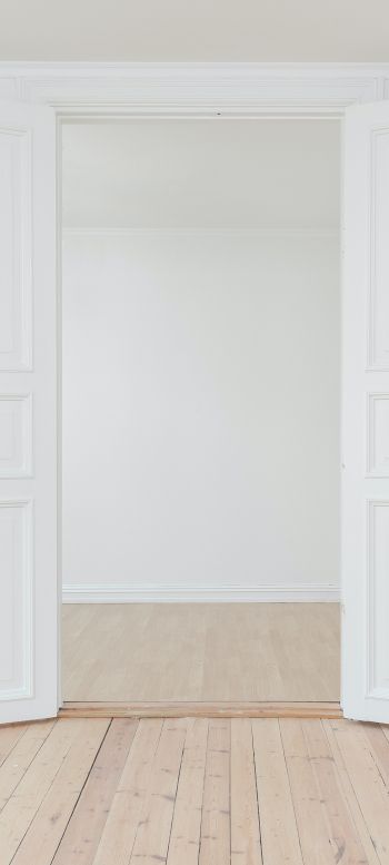 white, door Wallpaper 1080x2400