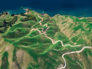 Обои 800x600 Остров Дюрвиль, Новая Зеландия