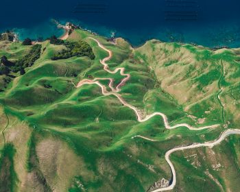 Обои 1280x1024 Остров Дюрвиль, Новая Зеландия