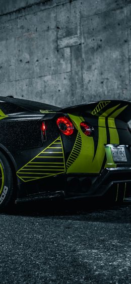 Mitsubishi, sports car Wallpaper 1080x2340