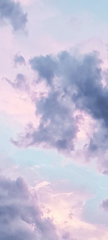 clouds, sky, light Wallpaper 1080x2400