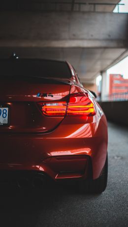 Обои 640x1136 BMW M4, спортивная машина