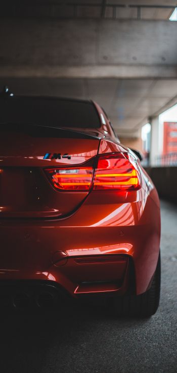 BMW M4, sports car Wallpaper 1080x2280