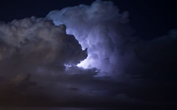 lightning, world, clouds Wallpaper 1920x1200
