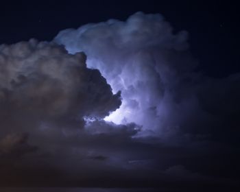 lightning, world, clouds Wallpaper 1280x1024
