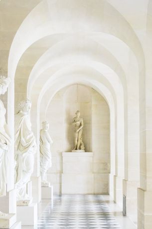 Palace of Versailles, Versailles, France Wallpaper 640x960