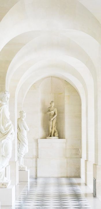 Palace of Versailles, Versailles, France Wallpaper 1080x2220