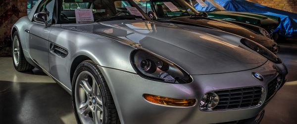 Обои 3440x1440 BMW Z8 Roadster, кабриолет