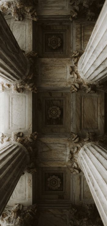 marble, architecture, stone Wallpaper 1080x2280