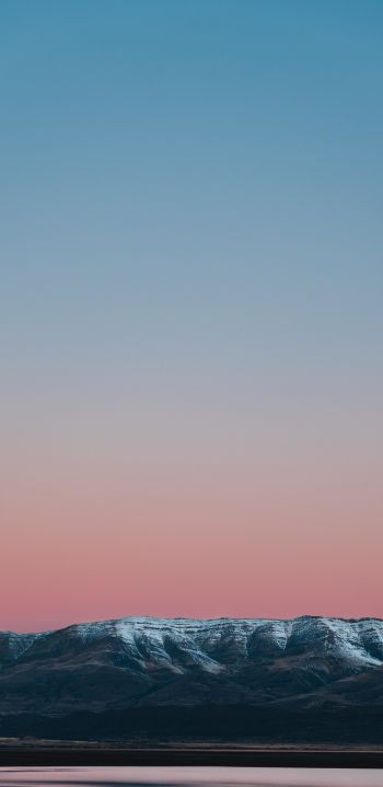 mountains, horizon, sunset Wallpaper 1440x2960