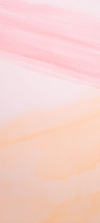 pink, yellow, strokes Wallpaper 1440x3200