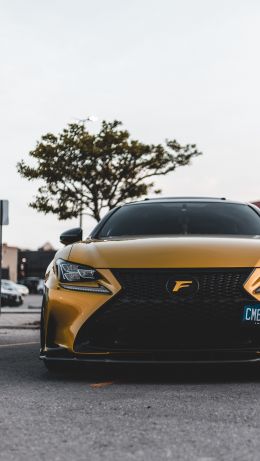 Обои 640x1136 Lexus RC 350, спортивная машина