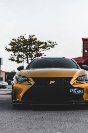 Lexus RC 350, sports car Wallpaper 640x960