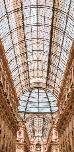 dome, sky, ceiling Wallpaper 1080x2220