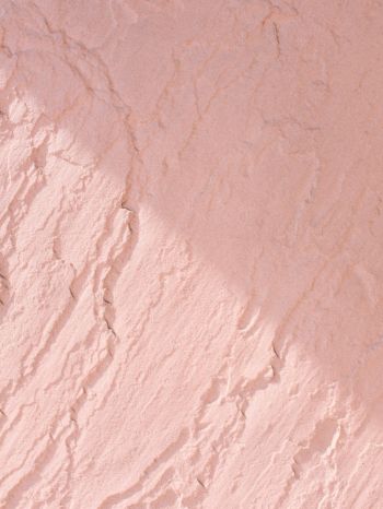 Обои 1668x2224 розовый, песок