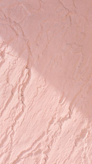 Обои 2160x3840 розовый, песок