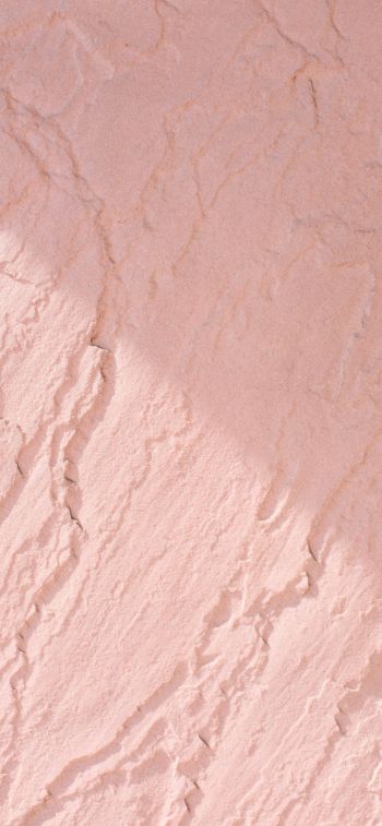 Обои 828x1792 розовый, песок