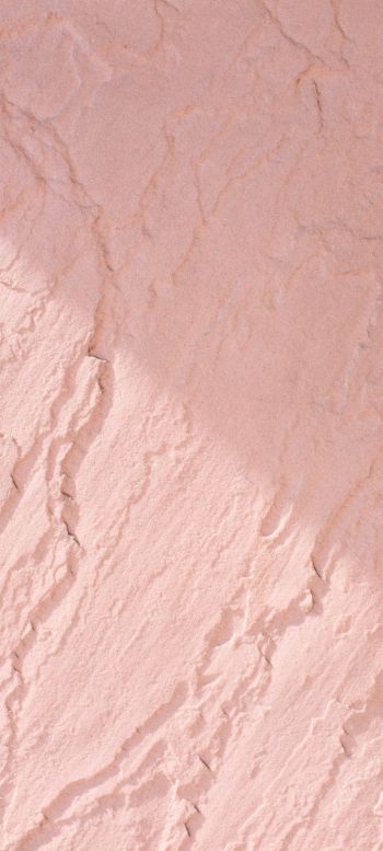 pink, sand Wallpaper 1440x3200