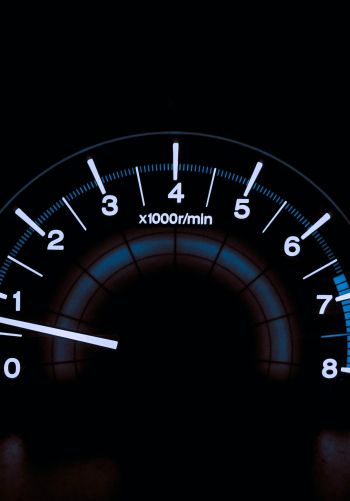 speedometer, speed, arrow Wallpaper 1668x2388