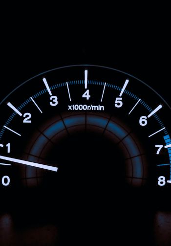 speedometer, speed, arrow Wallpaper 1640x2360