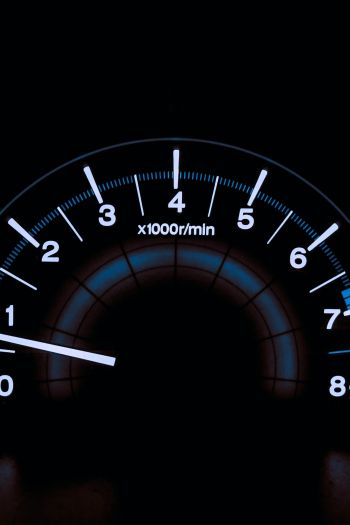 speedometer, speed, arrow Wallpaper 640x960