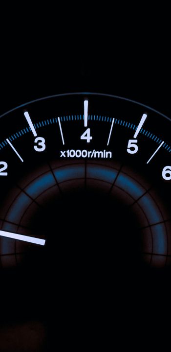 speedometer, speed, arrow Wallpaper 1080x2220