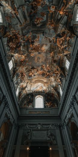 ceiling, art Wallpaper 720x1440