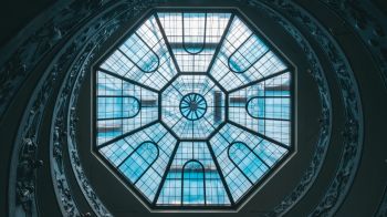 Vatican, glass, ceiling Wallpaper 1920x1080