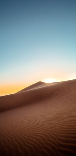 sand dunes, sky Wallpaper 1440x2960