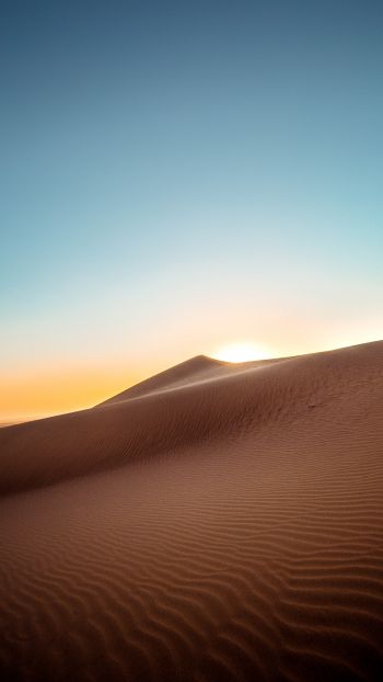 sand dunes, sky Wallpaper 2160x3840