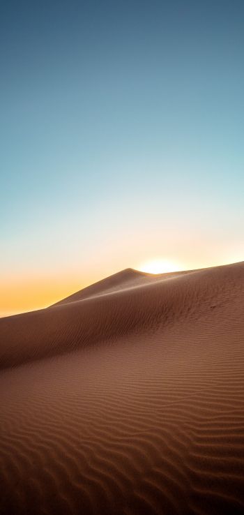 sand dunes, sky Wallpaper 1440x3040
