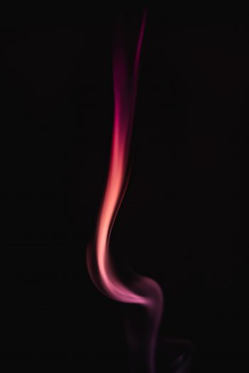 fire, black background Wallpaper 640x960