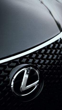 Lexus, emblem, radiator grill Wallpaper 640x1136