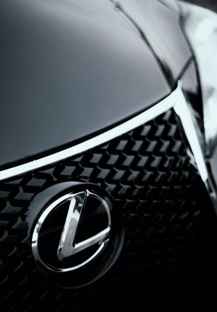 Lexus, emblem, radiator grill Wallpaper 1640x2360