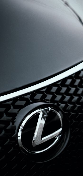 Lexus, emblem, radiator grill Wallpaper 1080x2280