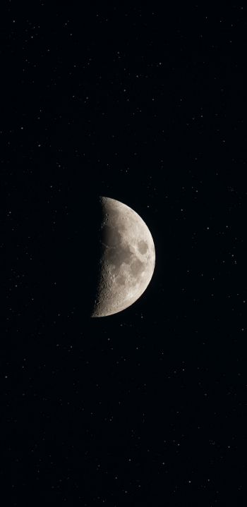 moon, stars Wallpaper 1080x2220