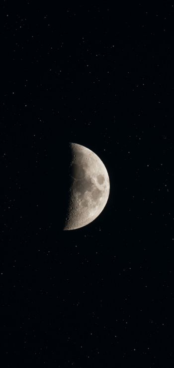 moon, stars Wallpaper 1080x2280