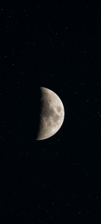 moon, stars Wallpaper 1080x2400