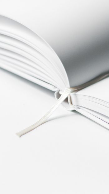 book, white Wallpaper 640x1136
