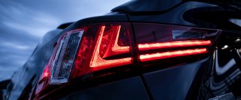 Lexus, taillight Wallpaper 3440x1440