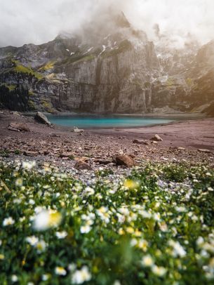 Bernese Oberland, Switzerland Wallpaper 1620x2160