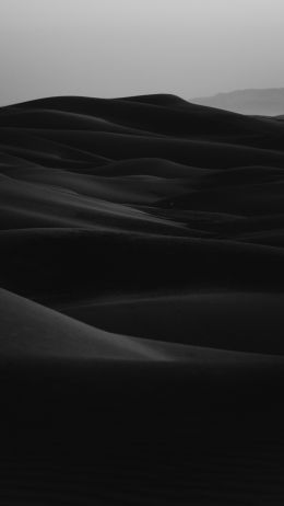 Обои 720x1280 песчаные дюны, темный