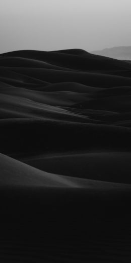 Обои 720x1440 песчаные дюны, темный